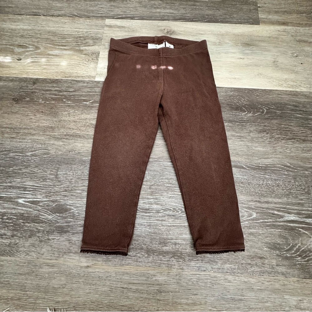 Jumping Beans Brown Kids Leggings 2T